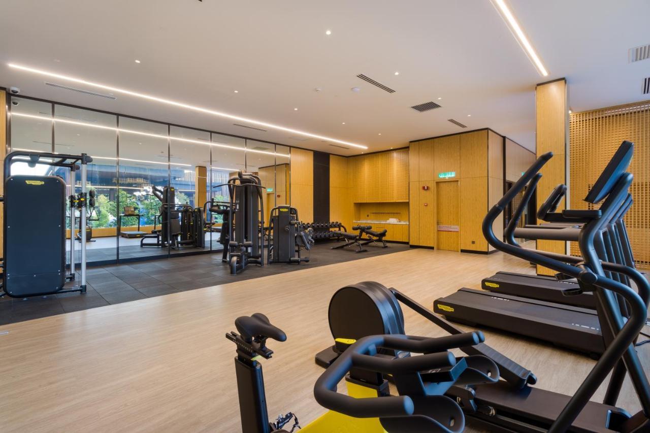 M Resort & Hotel 쿠알라룸푸르 외부 사진 The gym at the hotel